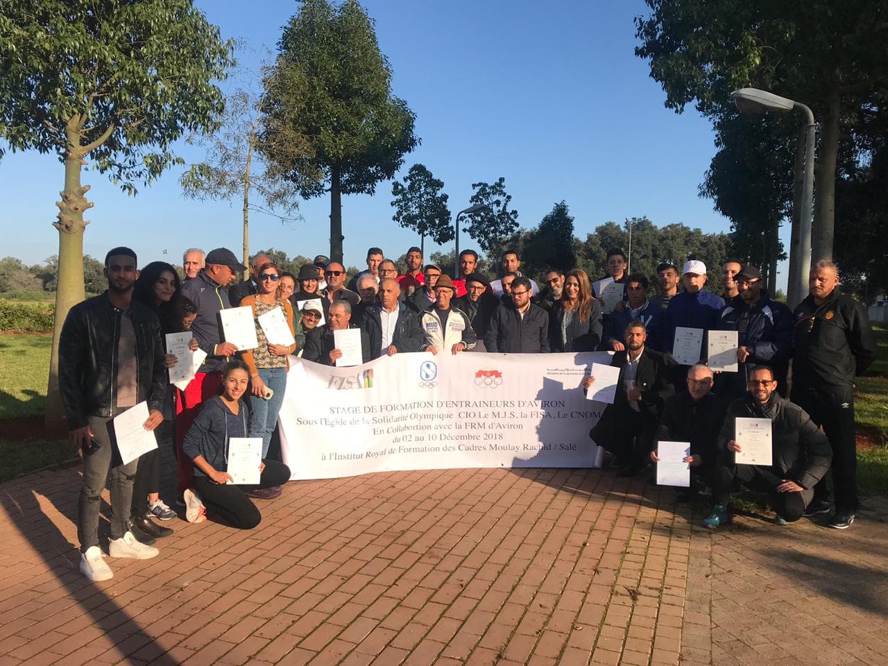 Stage de formation pour les entraineurs nationaux d’aviron