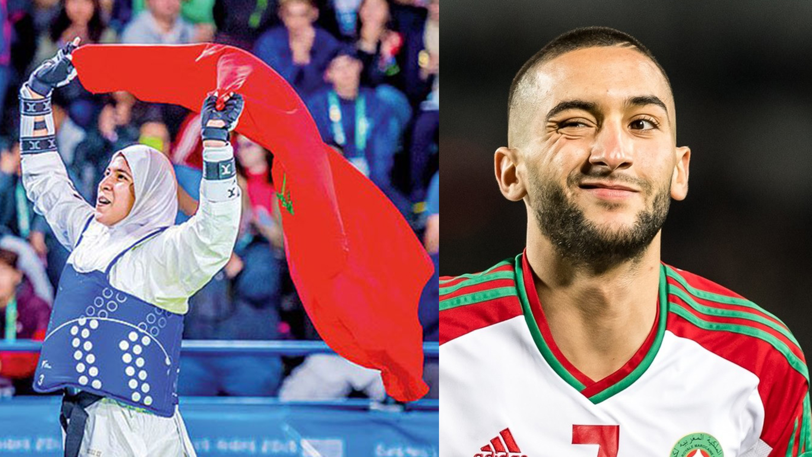 Fatima-Zahra Aboufaras et Hakim Ziyech sacrés meilleurs sportifs de l’année 2018
