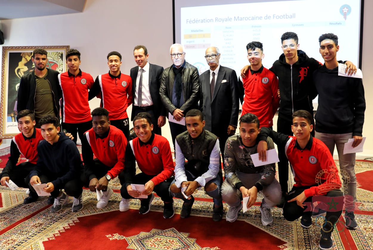 Cérémonie de remise des primes aux sportifs médaillés aux JAJ 2018 et aux JOJ 2018