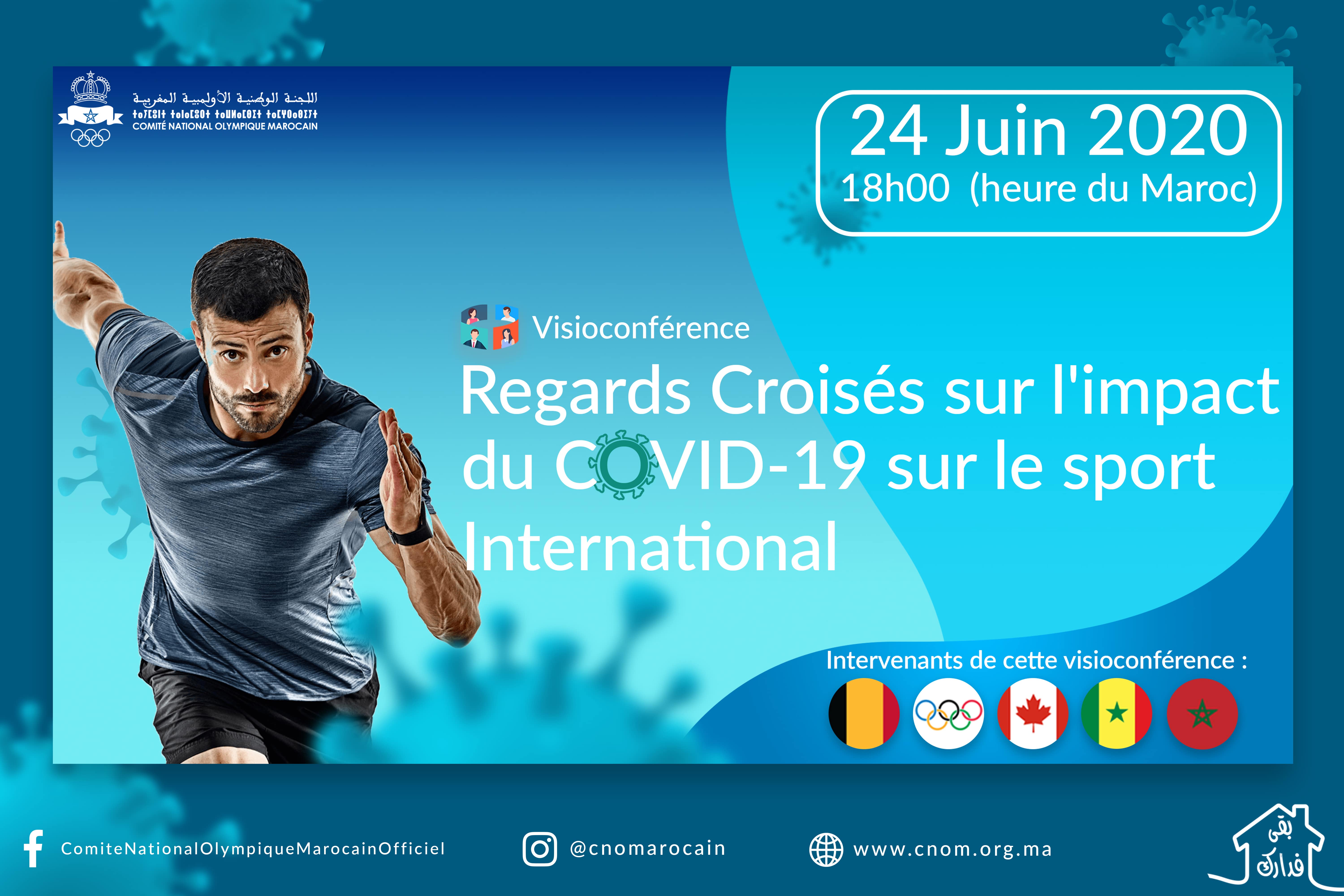 Visioconférence : Regards Croisés sur l'impact du COVID-19 sur le sport international